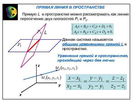 Классификация пересечения прямых