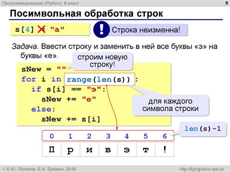 Конкатенация строк в питоне