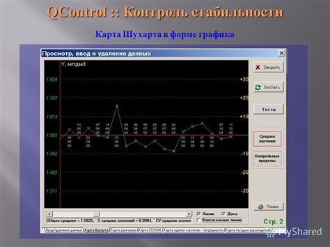 Контроль стабильности показаний