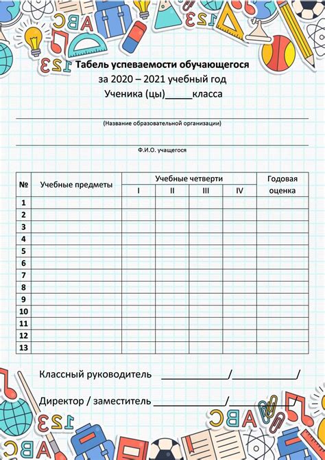 Контроль успеваемости и оценки детей