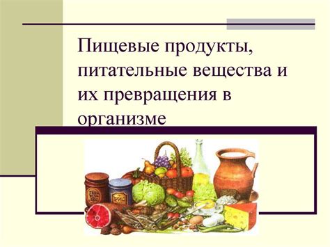 Легкие пищевые продукты