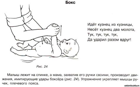 Массаж для новорожденного при запоре