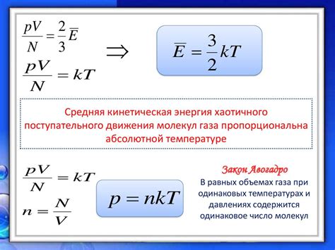 Молекулярная теория и температура