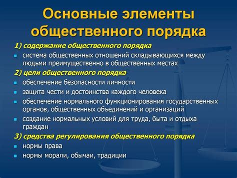 Нарушение общественного порядка: основной мотив для внесения на учет