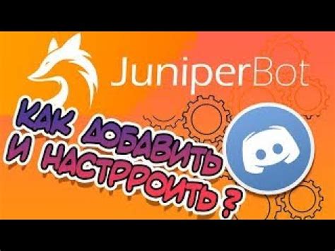 Настройка разрешений для бота Juniper