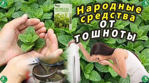 Натуральные рецепты от тошноты