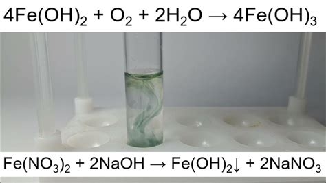 Не реакция гидроксида железа 2 с основаниями