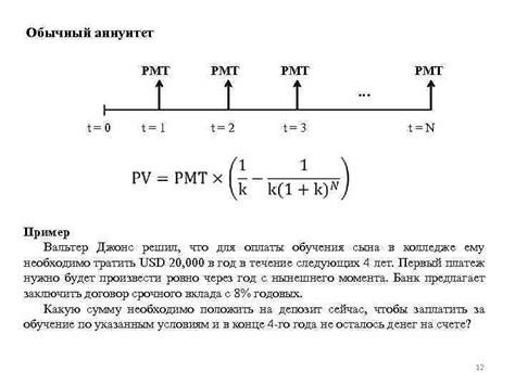 Обычный аннуитет