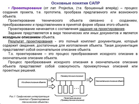 Описание: основные понятия