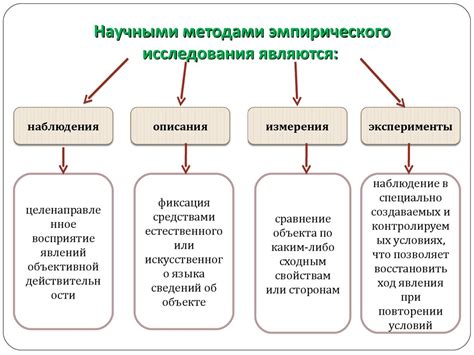 Описание и результаты исследований