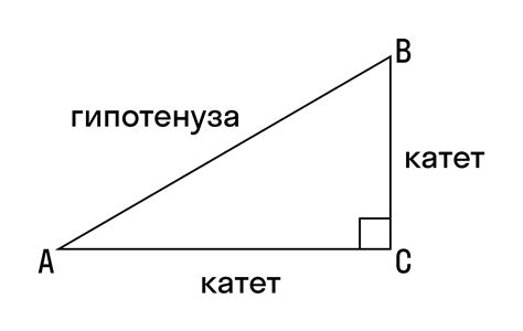 Определение прямоугольного треугольника