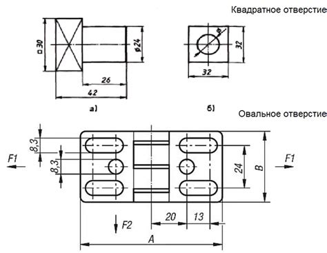 Определение размеров отверстия и отметка на гипсокартона