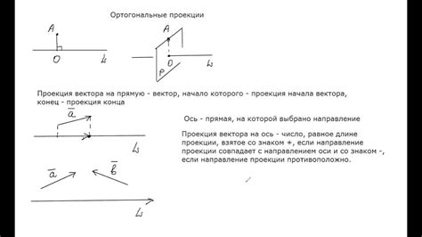 Ортогональная проекция: определение и особенности