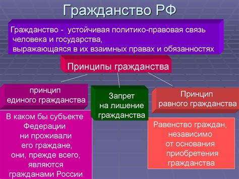 Основные права и обязанности высшей формы гражданства