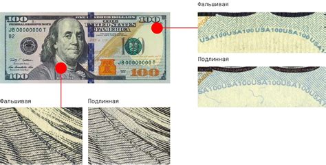 Основные признаки подлинного доллара