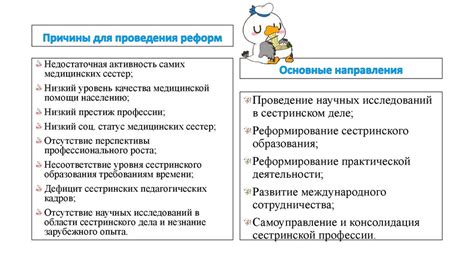 Основные принципы проведения реформ