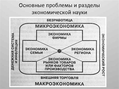 Основные проблемы экономической науки