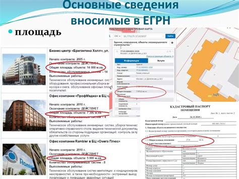 Основные сведения об объекте недвижимости