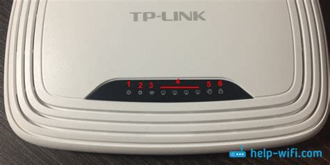 Основные символы на роутере TP-Link