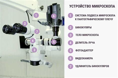 Особенности работы окуляра