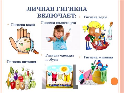 Первая помощь и личная гигиена