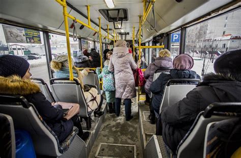 Переполненность общественного транспорта