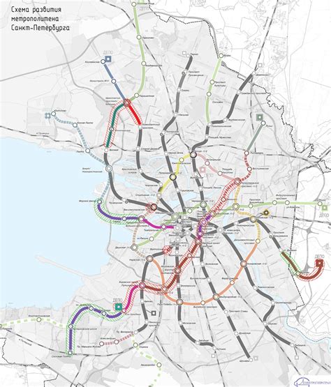 План дальнейшего развития станций метро