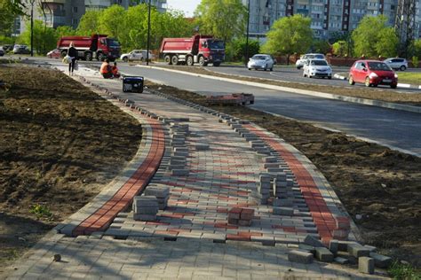 Подготовка к нанесению разметки на асфальте