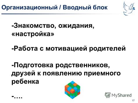 Подготовка родственников и друзей