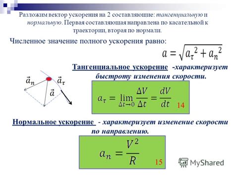 Понятие и значение ускорения