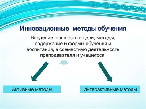 Почему выбрать инновационные методы обучения?