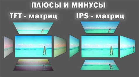 Преимущества и недостатки экрана IPS