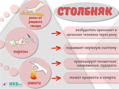 Преимущества прививки от столбняка