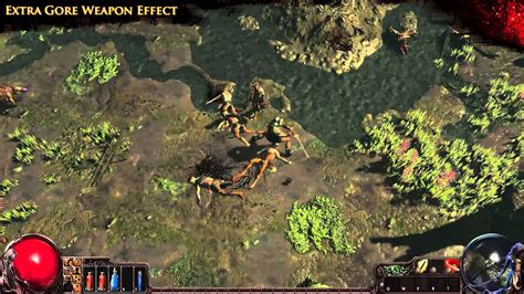 Преимущества Extra Gore в игре Path of Exile