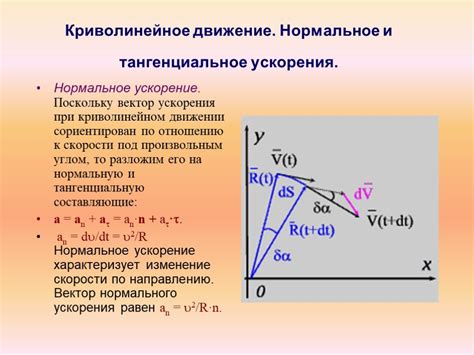 Применение криволинейного движения в физике