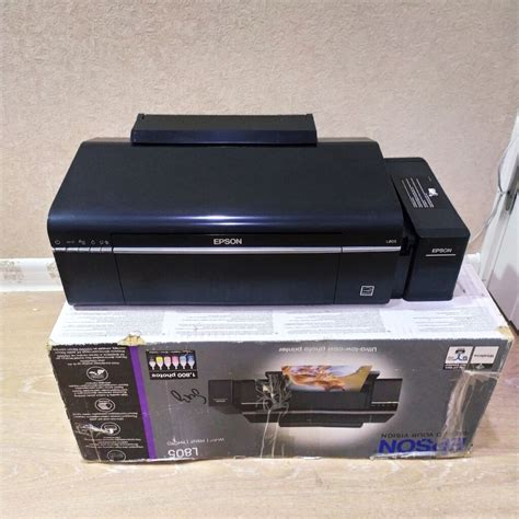 Принтер Epson L805: проблемы с печатью низкого качества