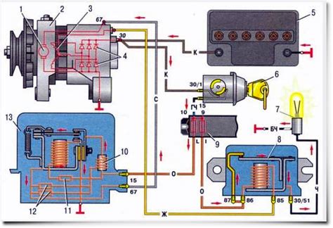 Принцип работы реле на ВАЗ 2106