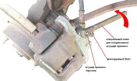 Причины и последствия облома штуцера прокачки тормозной системы