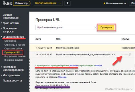 Проверка сайта на индексацию