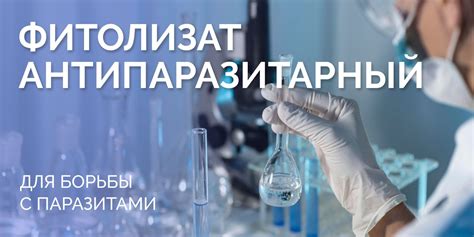 Продукты для борьбы с паразитами