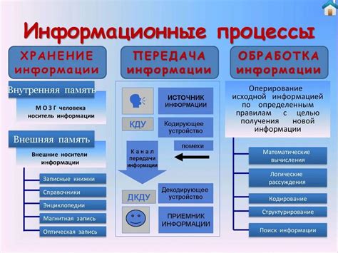 Процесс обработки информации