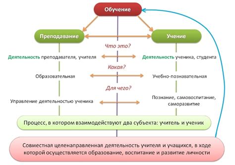 Процесс принятия и поступления на обучение