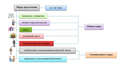 Различия меры пресечения и наказания