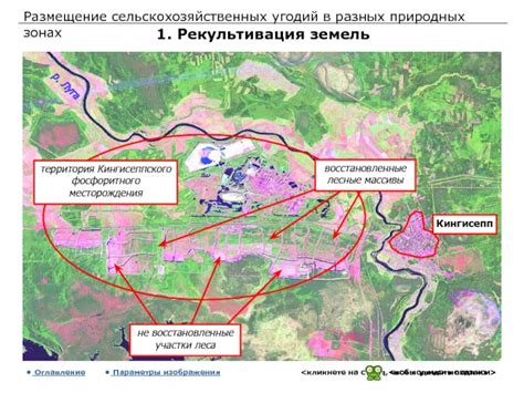 Размещение сельскохозяйственных объектов