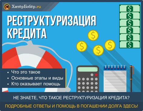 Рассмотрите варианты реструктуризации долга