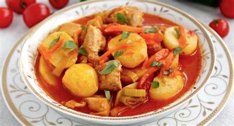 Рецепт 4: Карри с картофелем и куриной грудкой