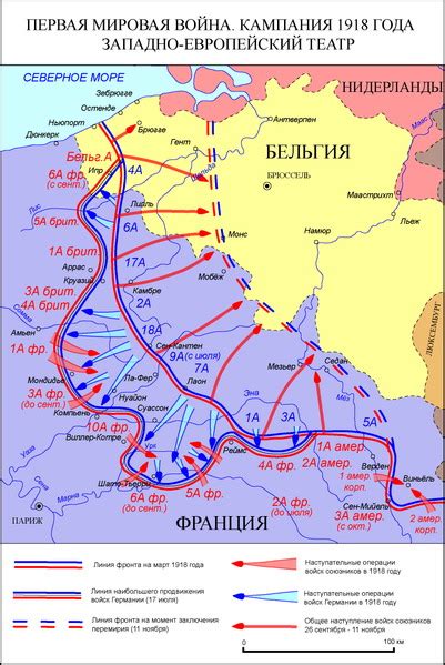 Решающая роль американских войск в победе