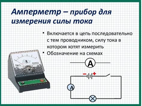 Роль амперметра в измерении электрического тока