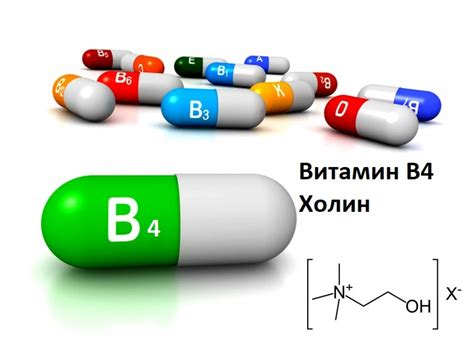 Роль витамина В4 для поддержания гормонального равновесия