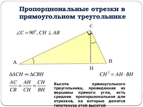 Роль средней линии в прямоугольных треугольниках